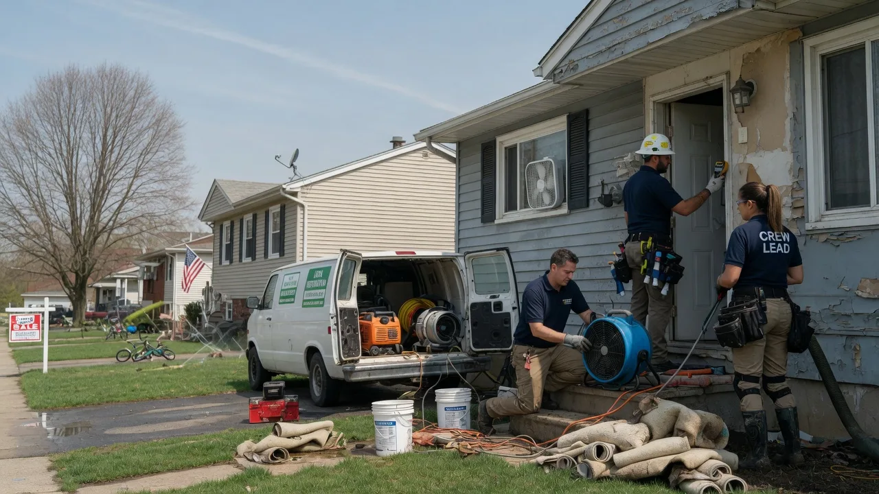 Flood Cleanup in Masontown, WV near me