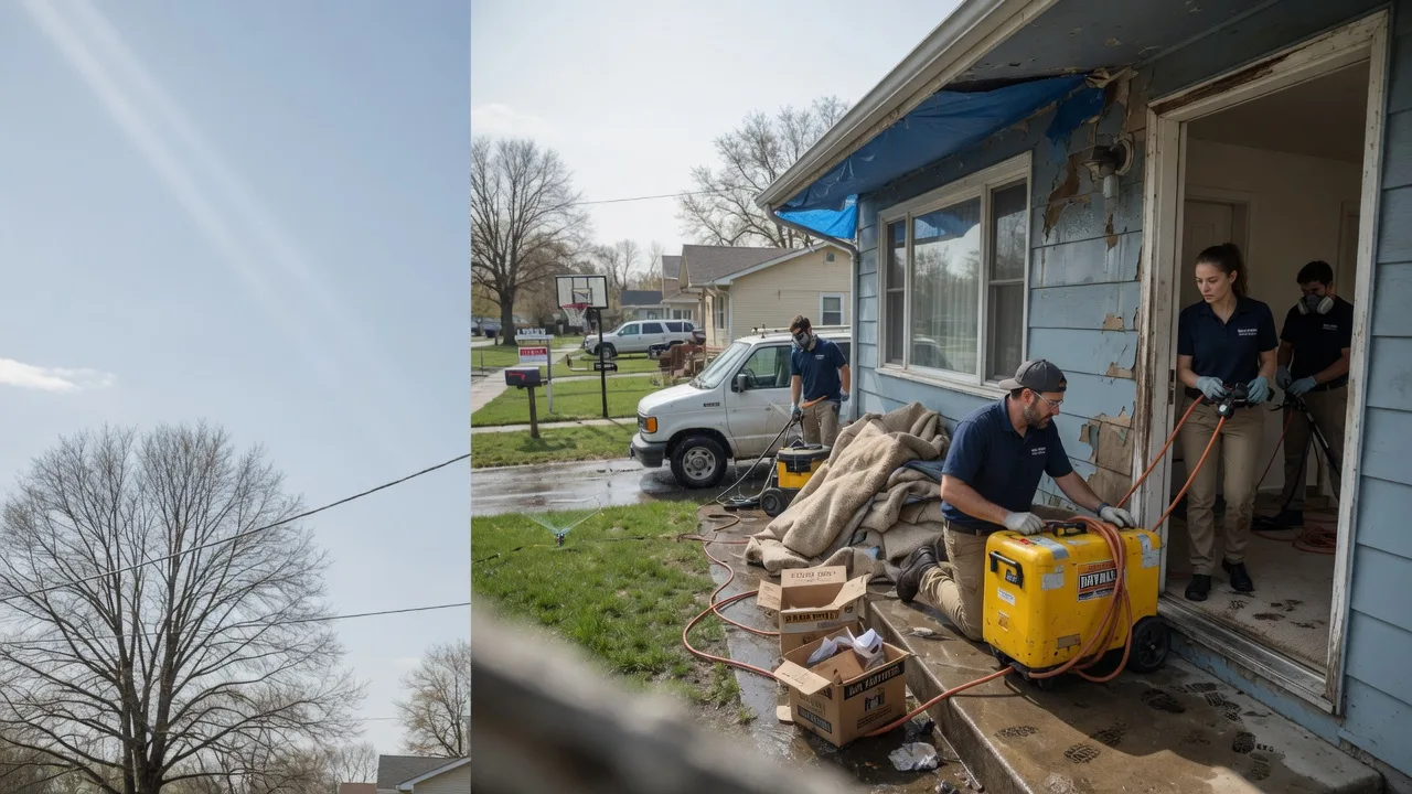 Basement Flood Cleanup in Masontown, WV near me